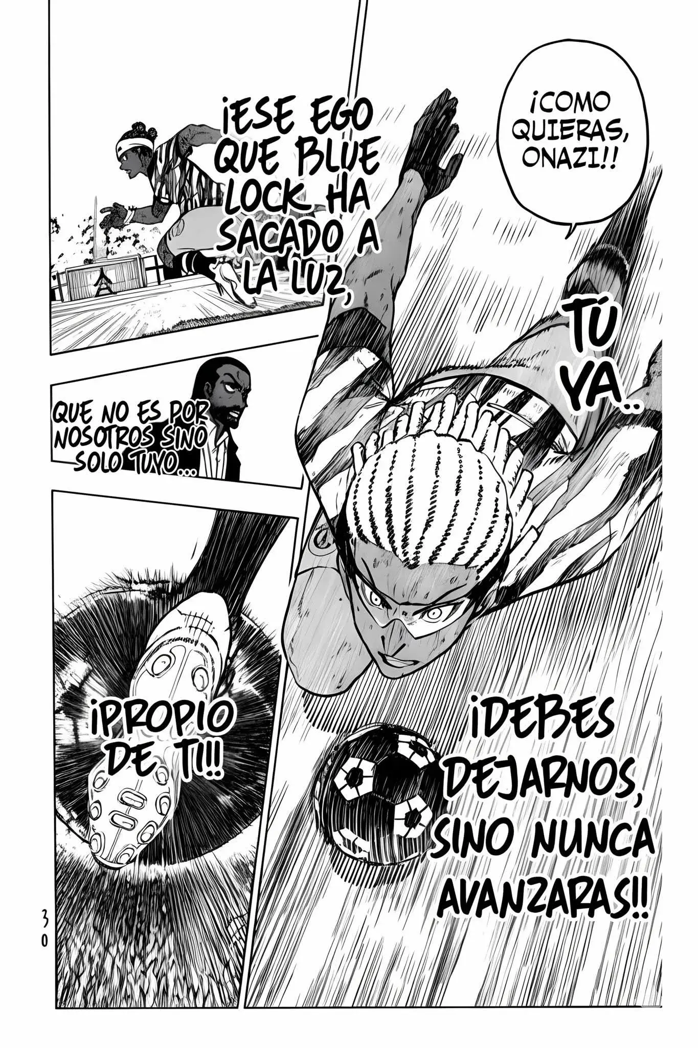 Página 16 — Blue Lock Capítulo 323