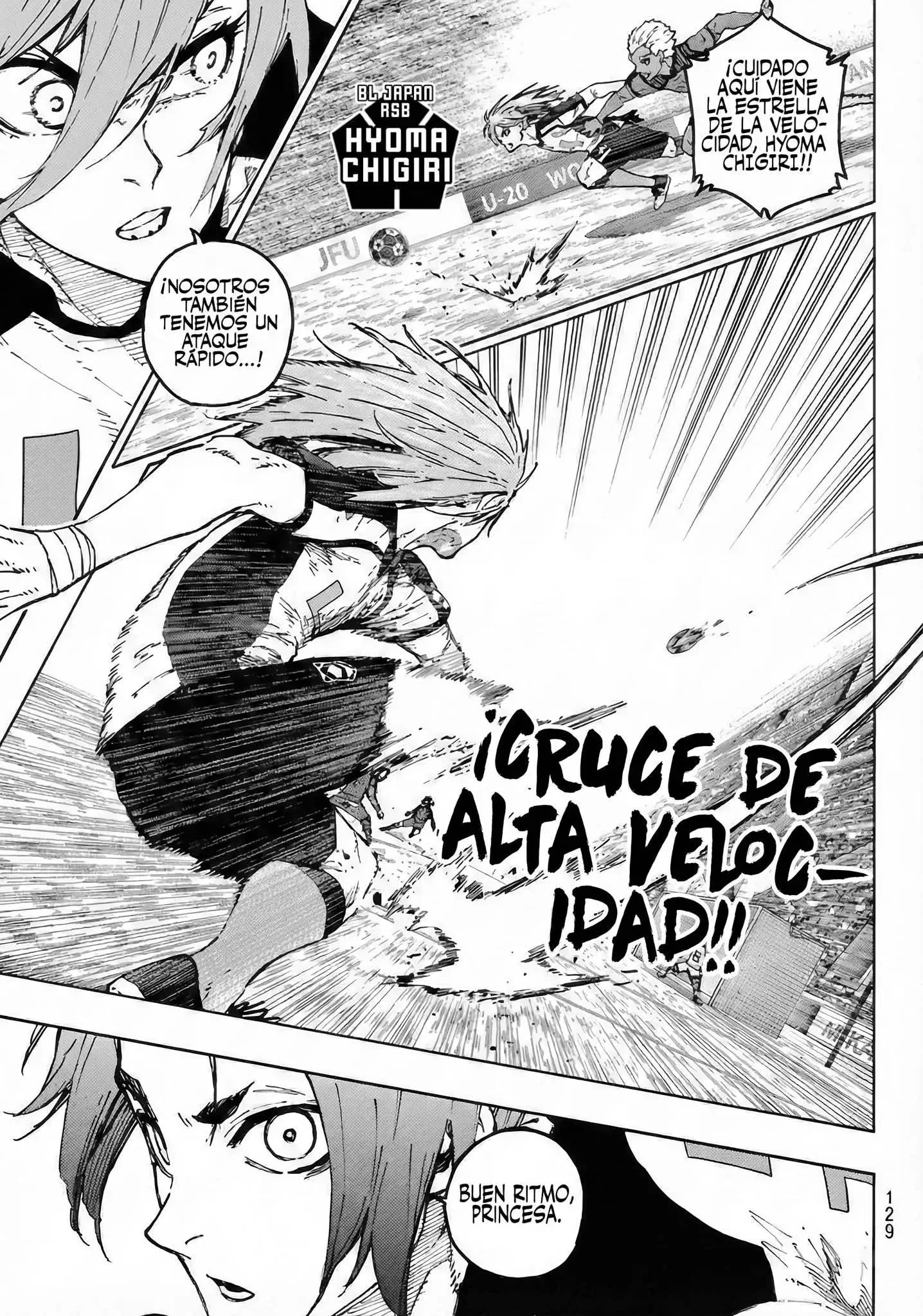 Página 10 — Blue Lock Capítulo 331
