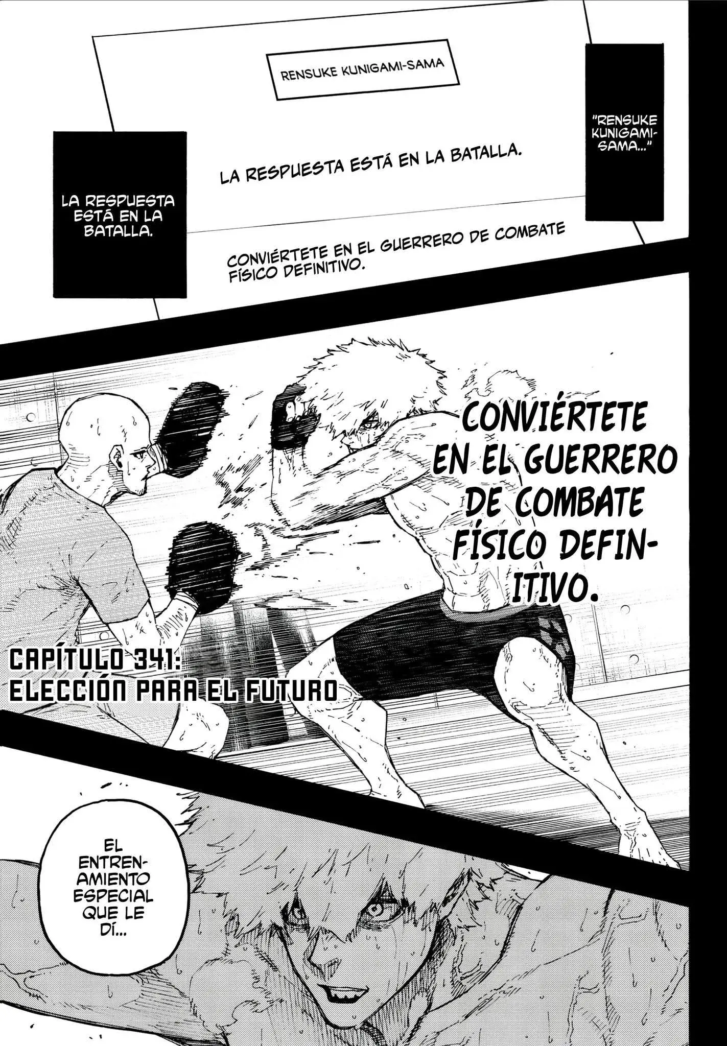Página 1 — Blue Lock Capítulo 342