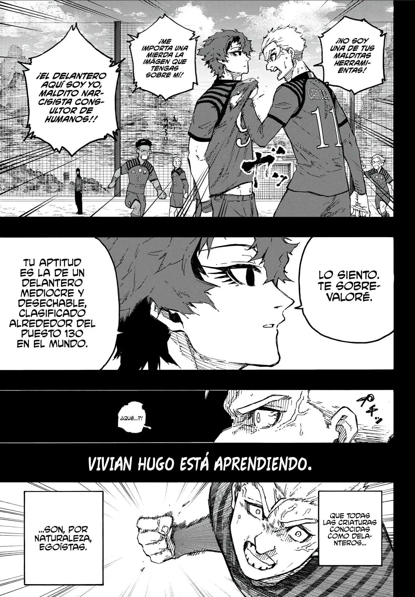 Página 5 — Blue Lock Capítulo 343