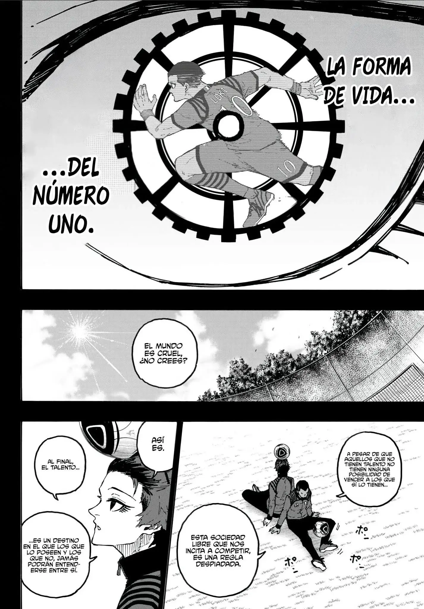 Página 8 — Blue Lock Capítulo 343