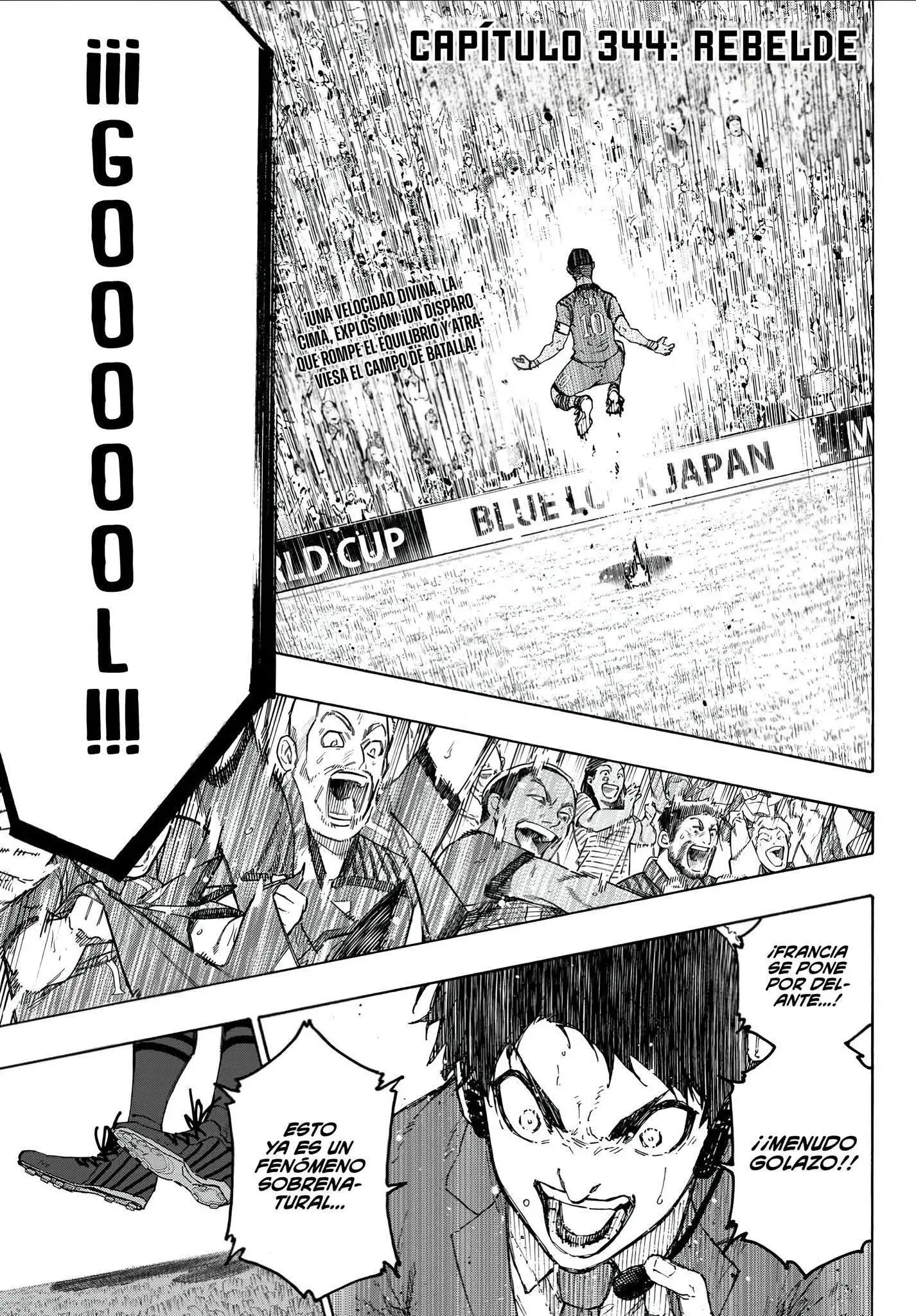 Página 1 — Blue Lock Capítulo 344