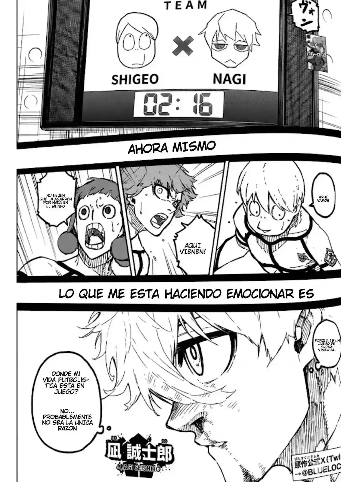 Página 1 — Blue Lock Capítulo 349