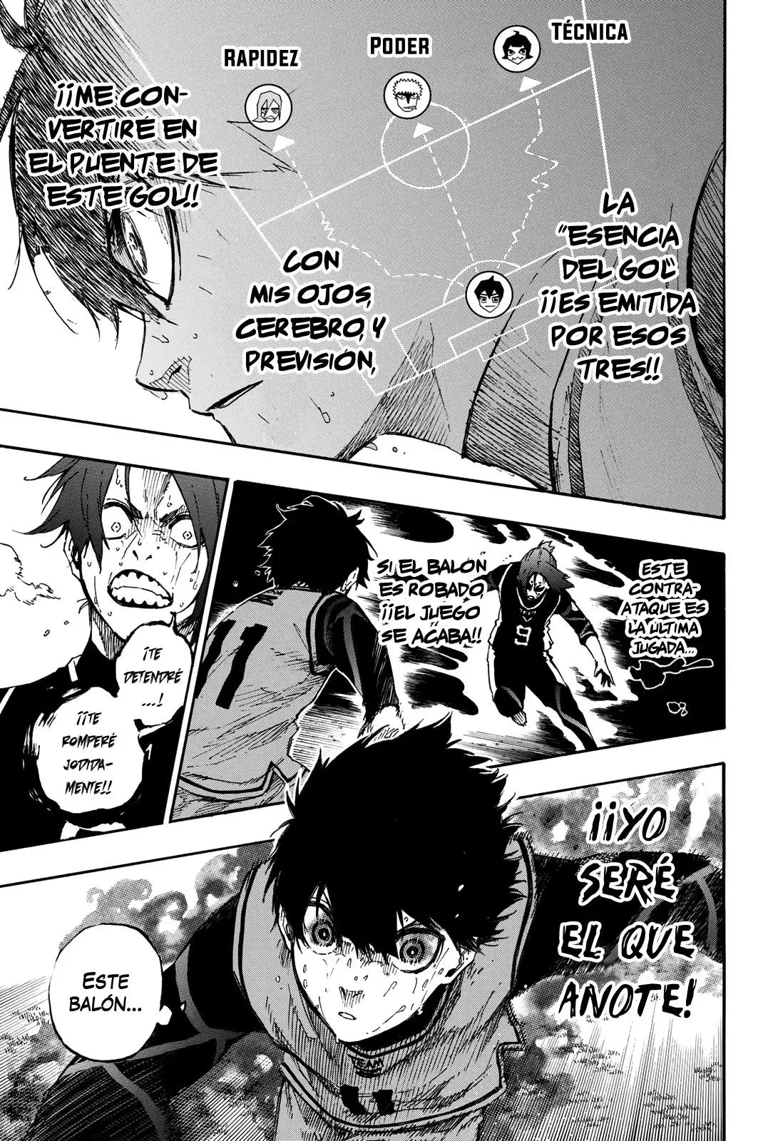Página 4 — Blue Lock Capítulo 36