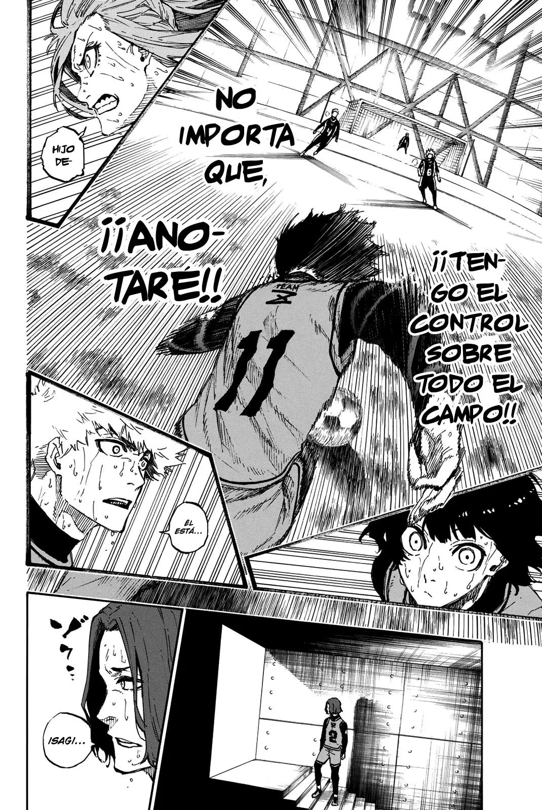 Página 7 — Blue Lock Capítulo 36