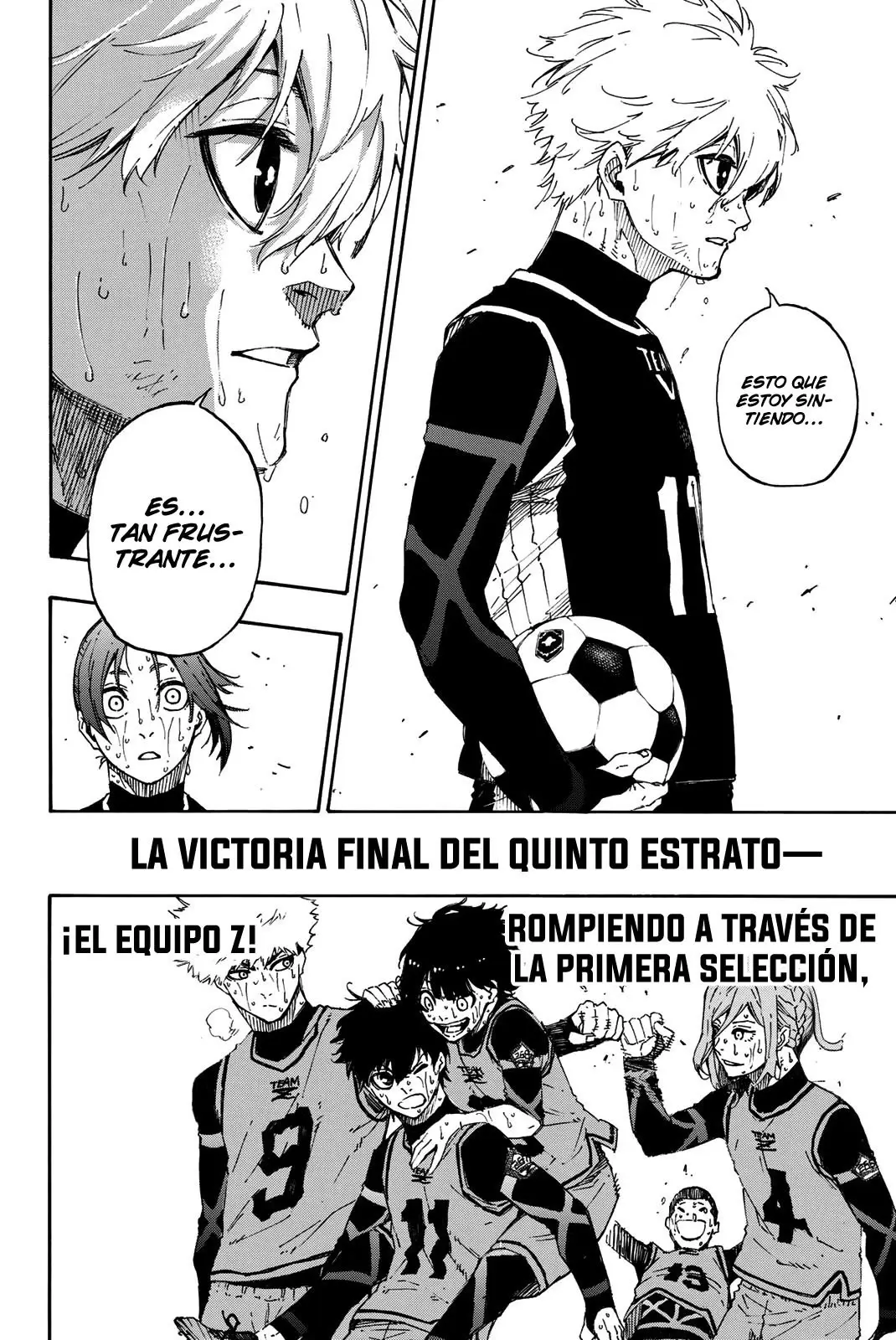Página 17 — Blue Lock Capítulo 37