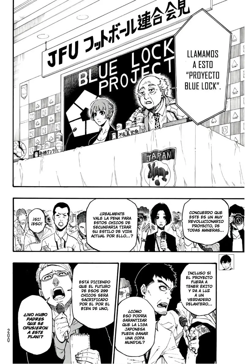 Página 5 — Blue Lock Capítulo 4