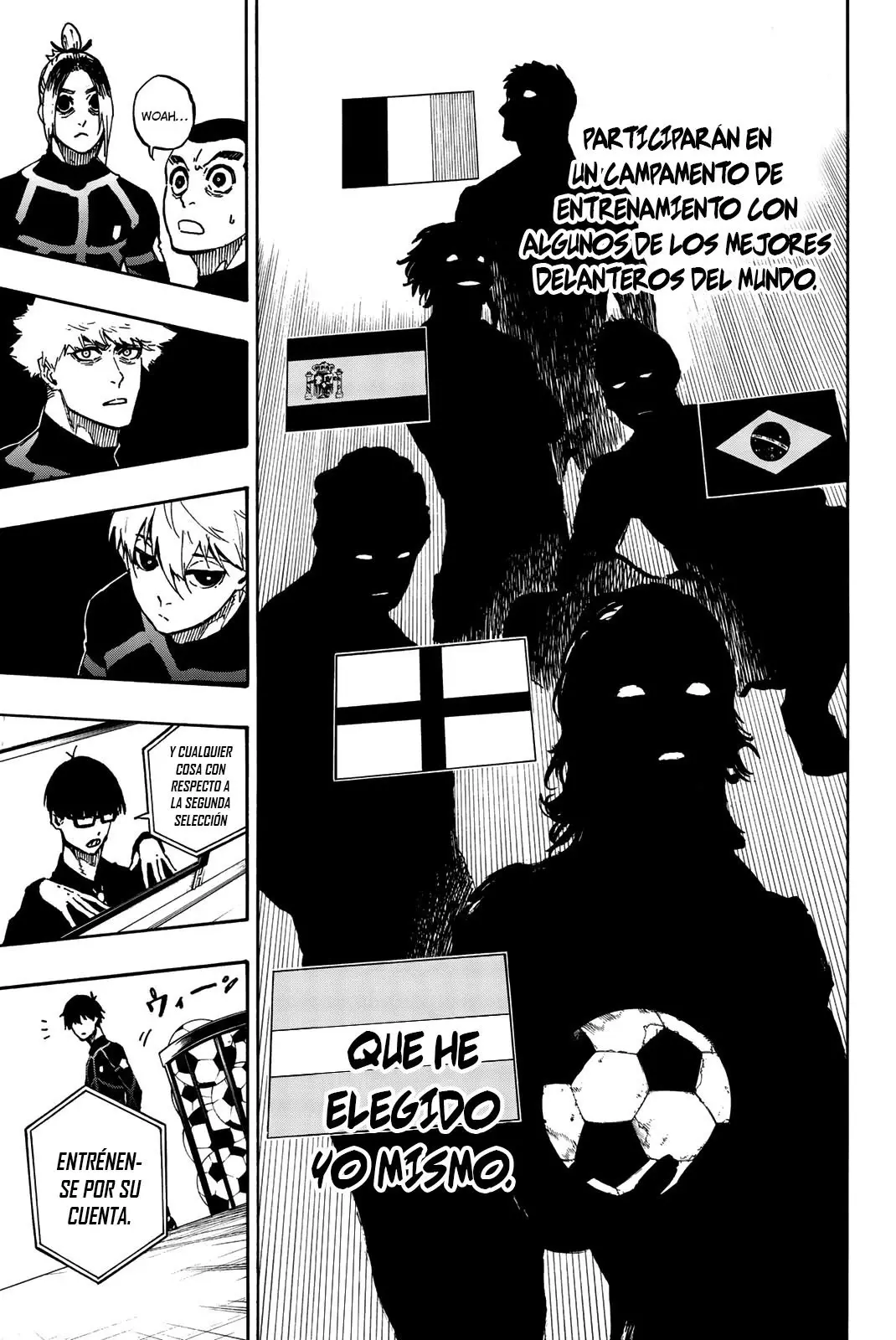 Página 4 — Blue Lock Capítulo 40