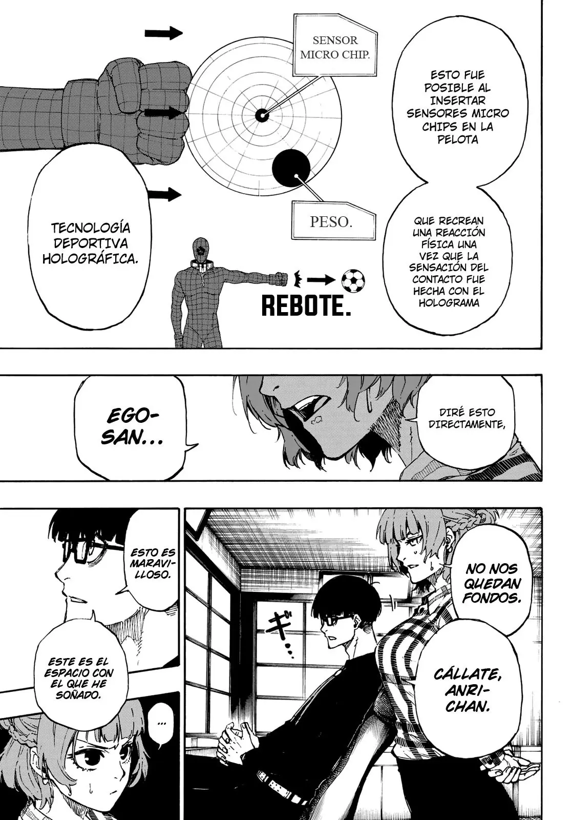 Página 22 — Blue Lock Capítulo 41