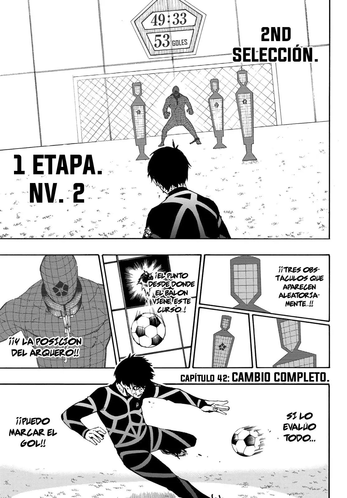 Página 2 — Blue Lock Capítulo 42