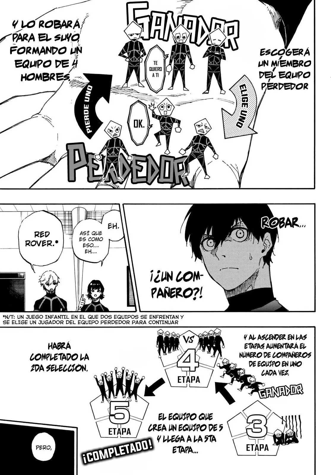 Página 5 — Blue Lock Capítulo 44