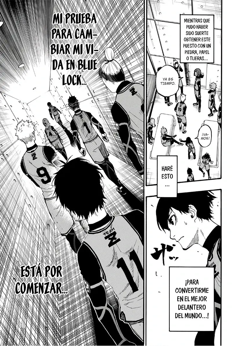 Página 10 — Blue Lock Capítulo 5