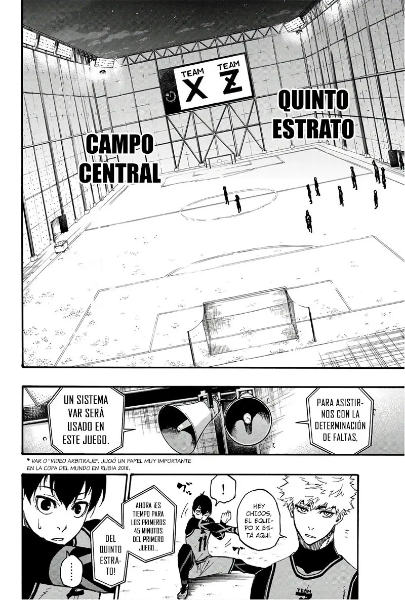 Página 11 — Blue Lock Capítulo 5