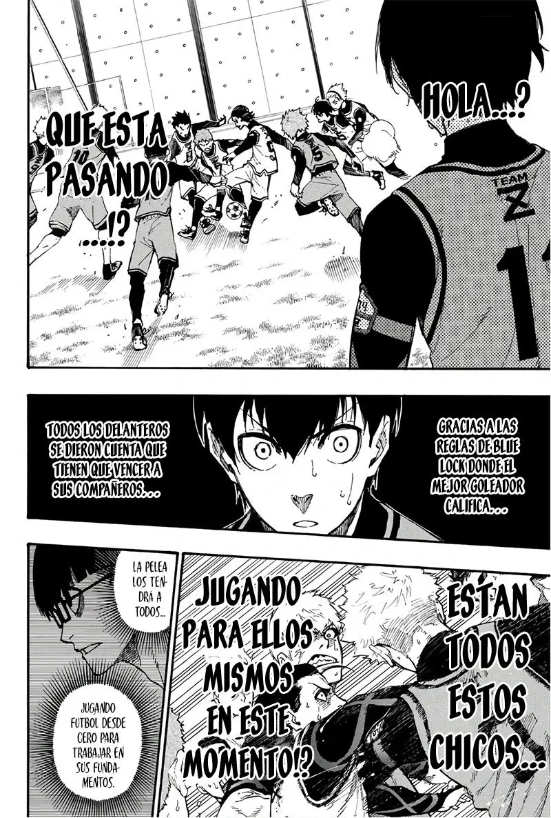 Página 19 — Blue Lock Capítulo 5