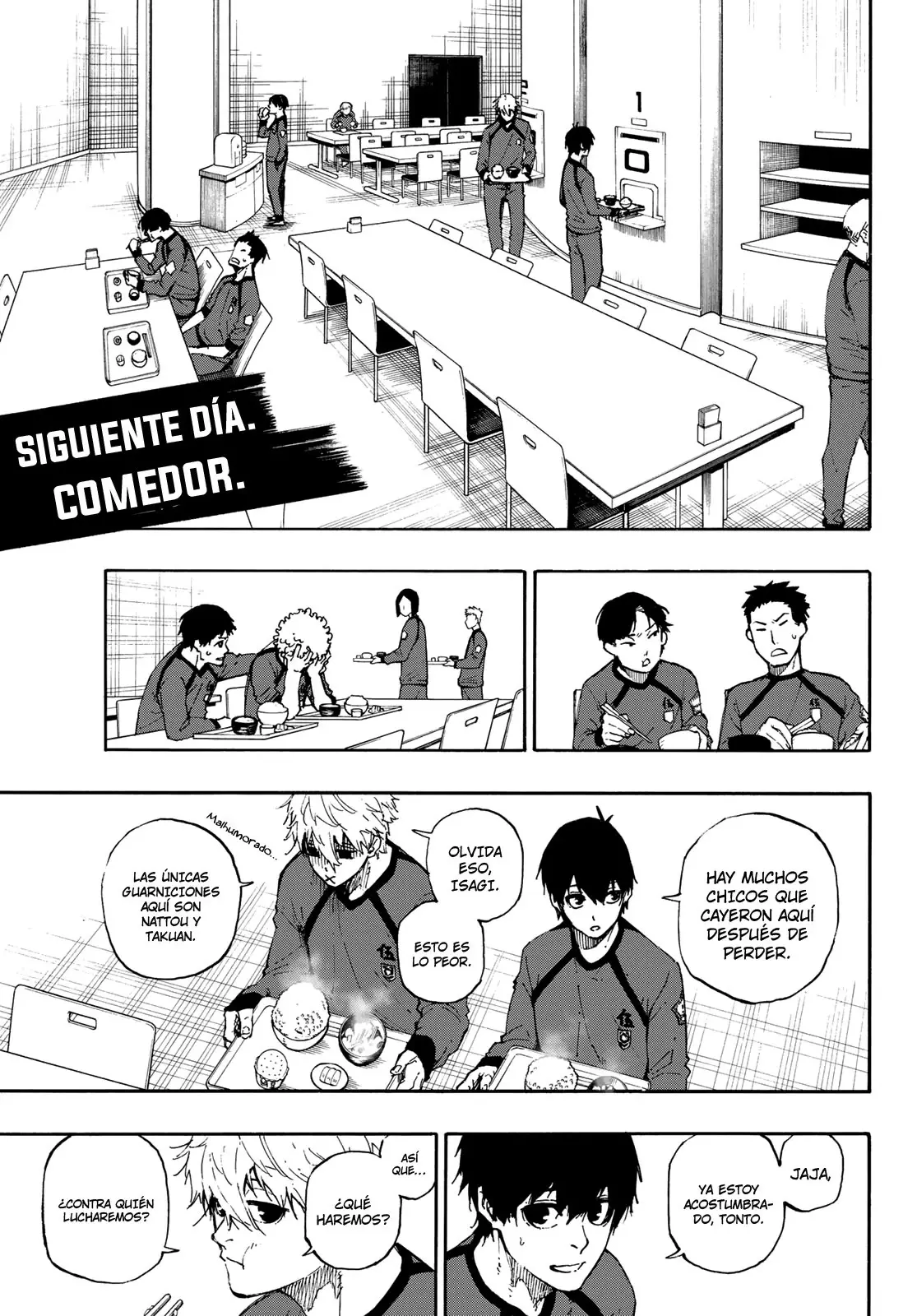 Página 15 — Blue Lock Capítulo 50