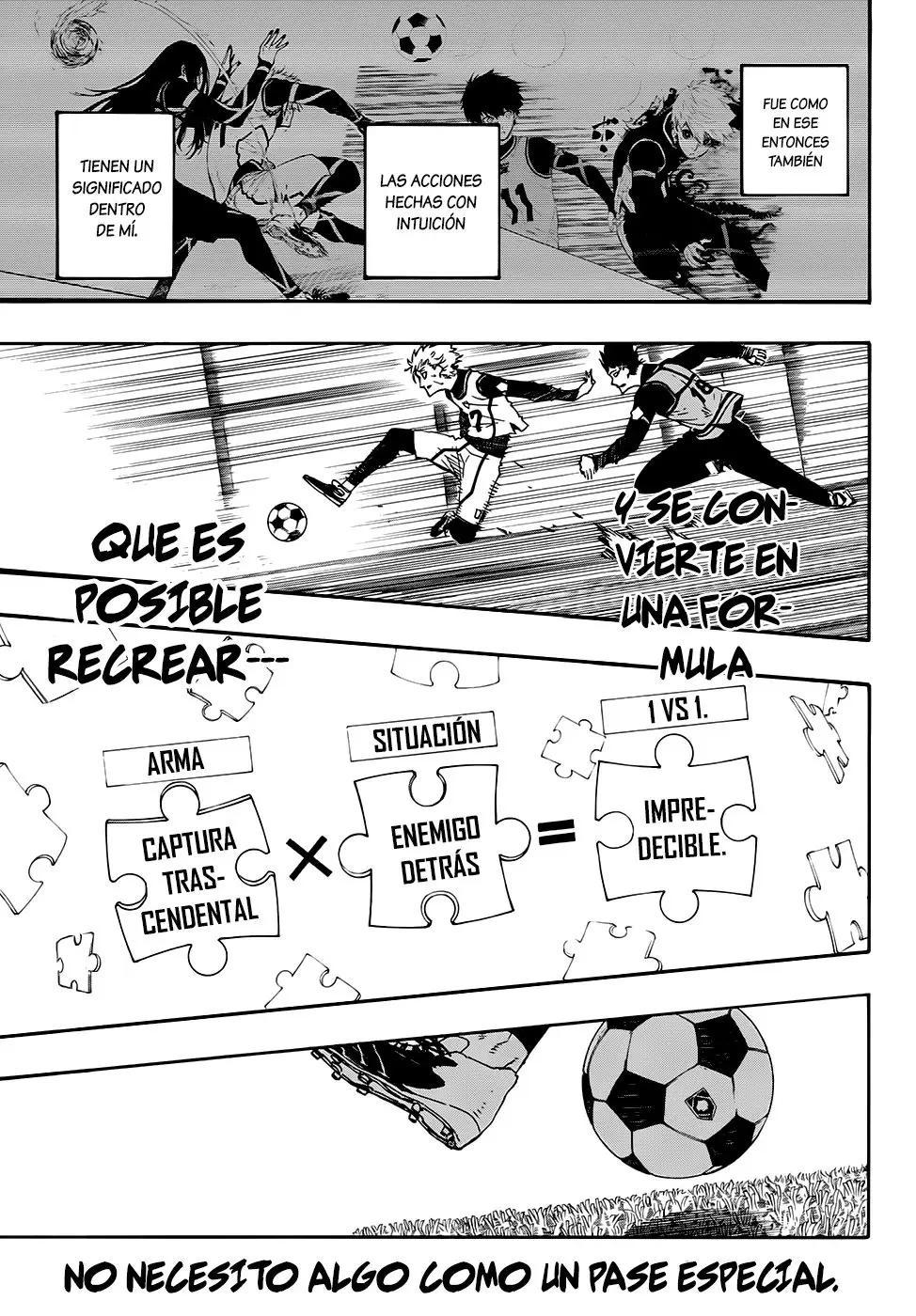 Página 18 — Blue Lock Capítulo 51
