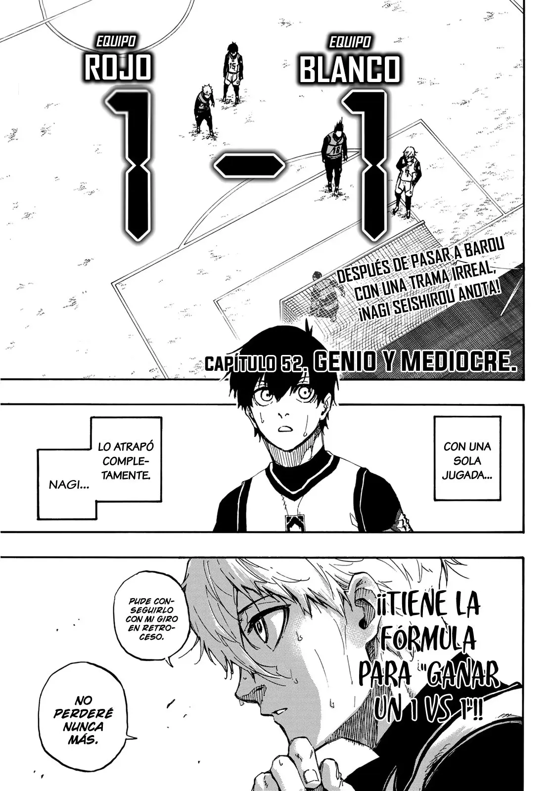 Página 2 — Blue Lock Capítulo 52