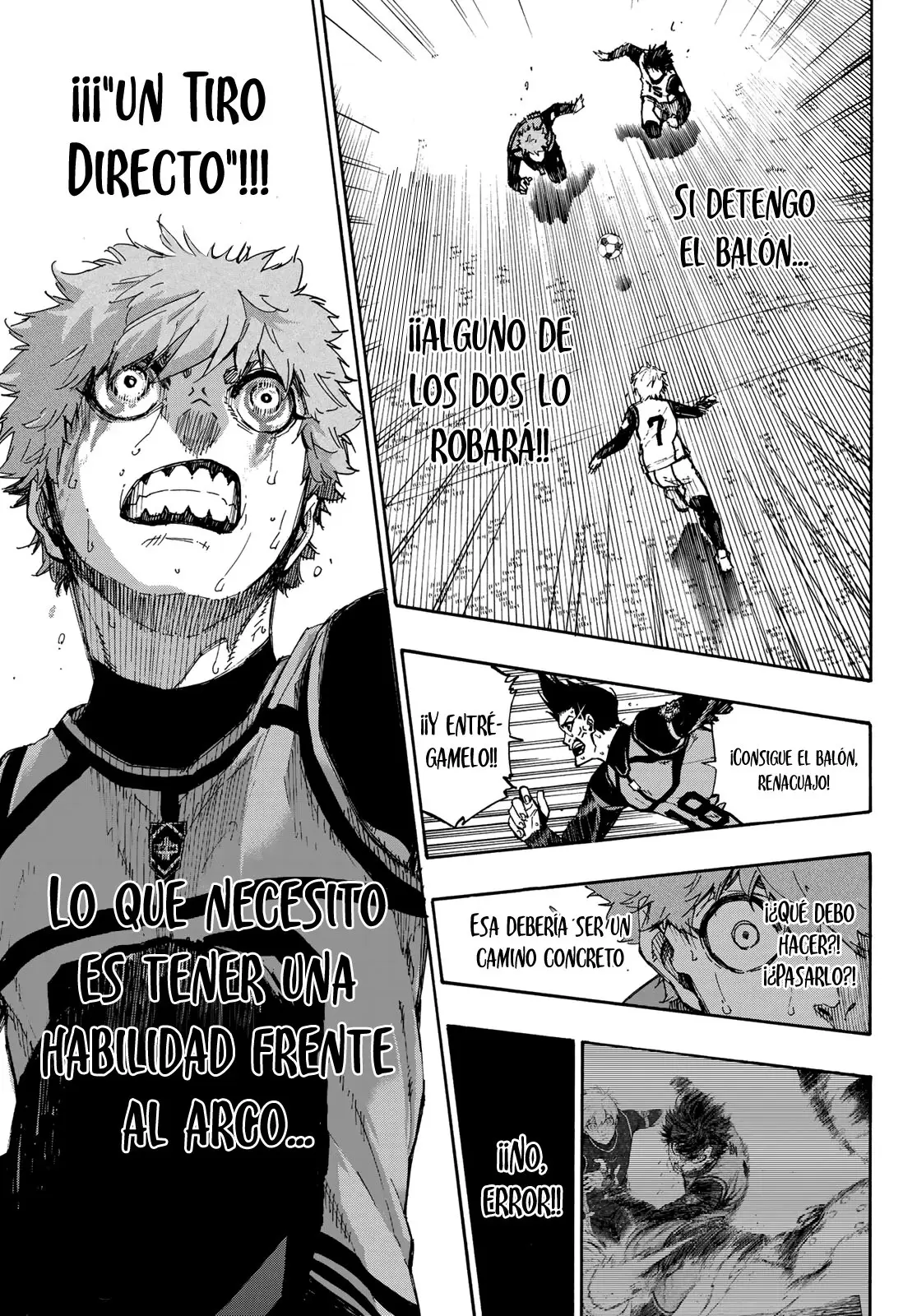 Página 8 — Blue Lock Capítulo 54