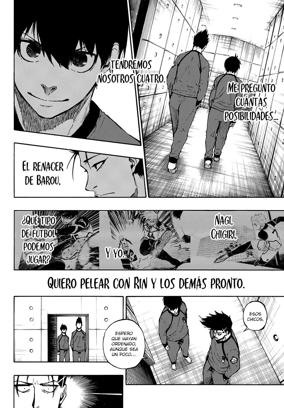 Página 19 — Blue Lock Capítulo 69