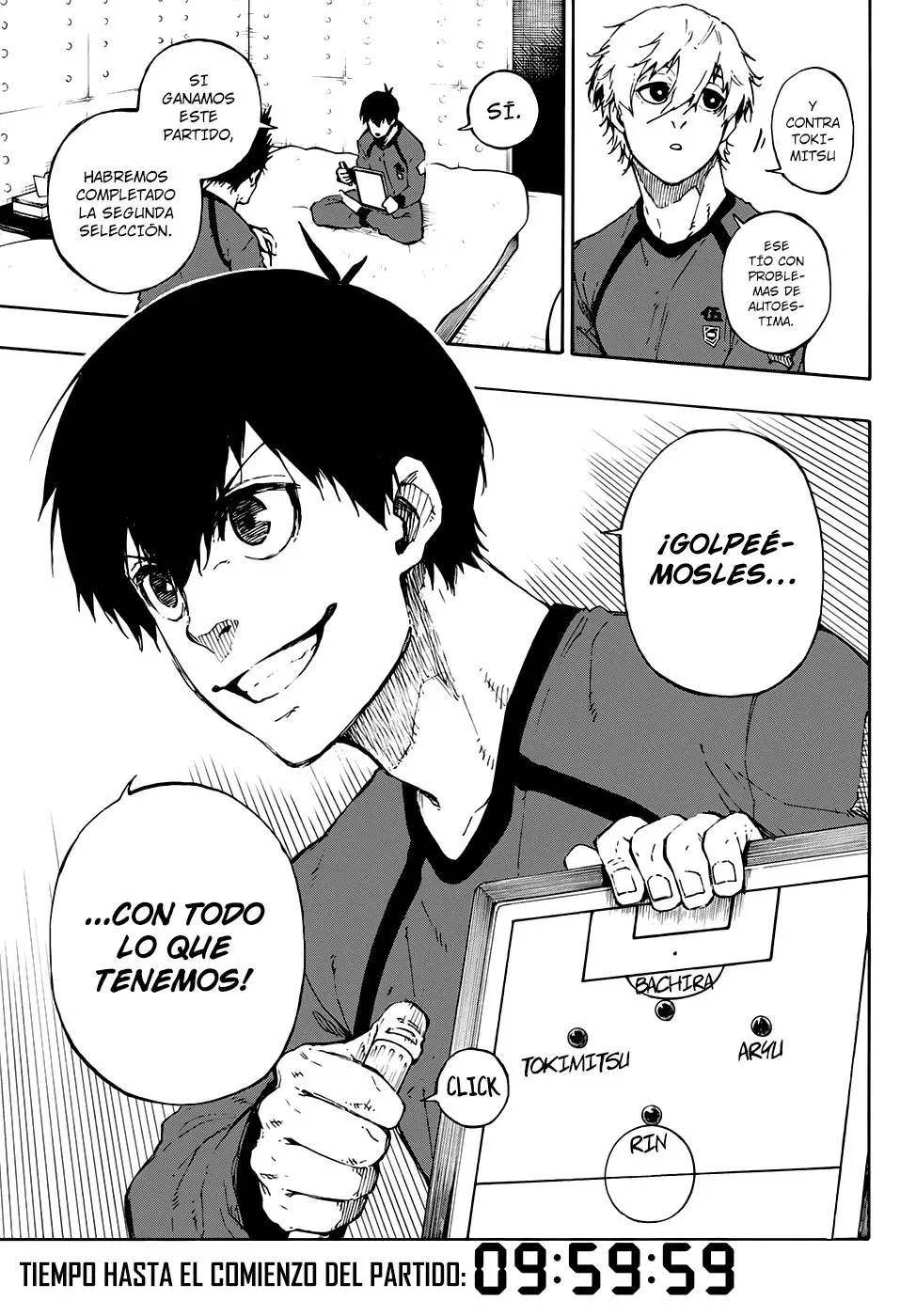 Página 4 — Blue Lock Capítulo 72