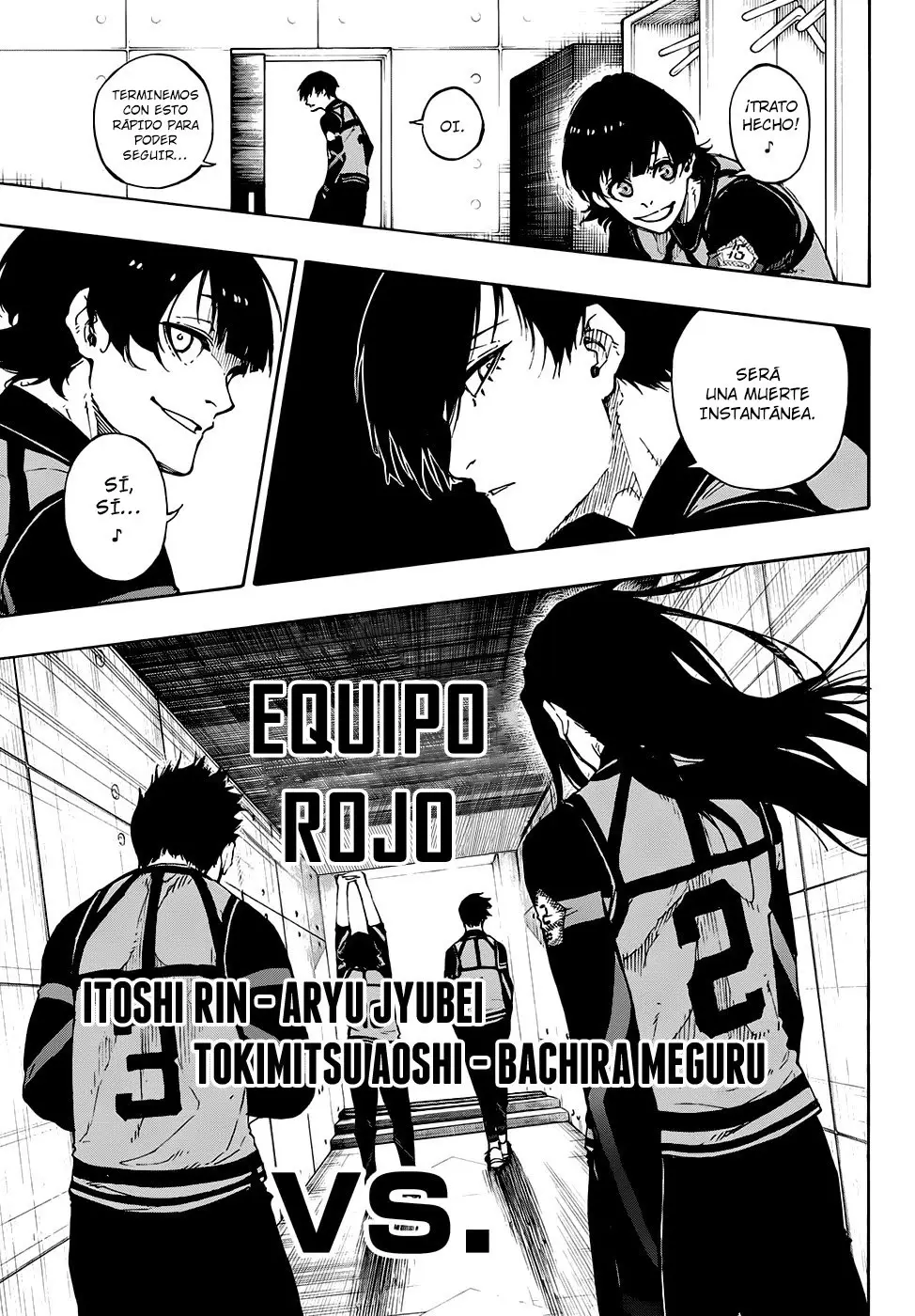 Página 6 — Blue Lock Capítulo 72