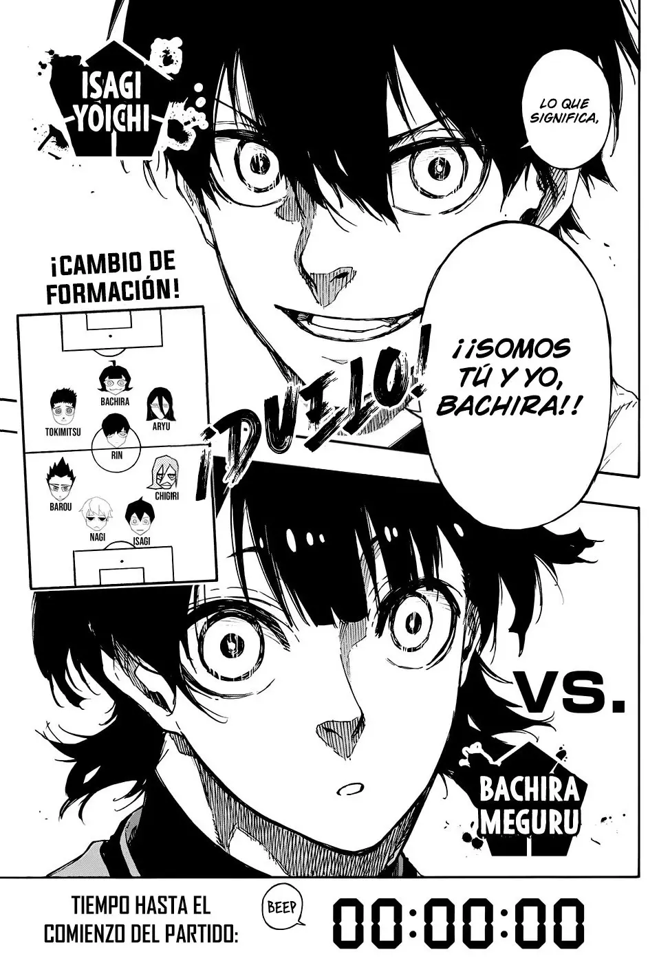 Página 18 — Blue Lock Capítulo 72