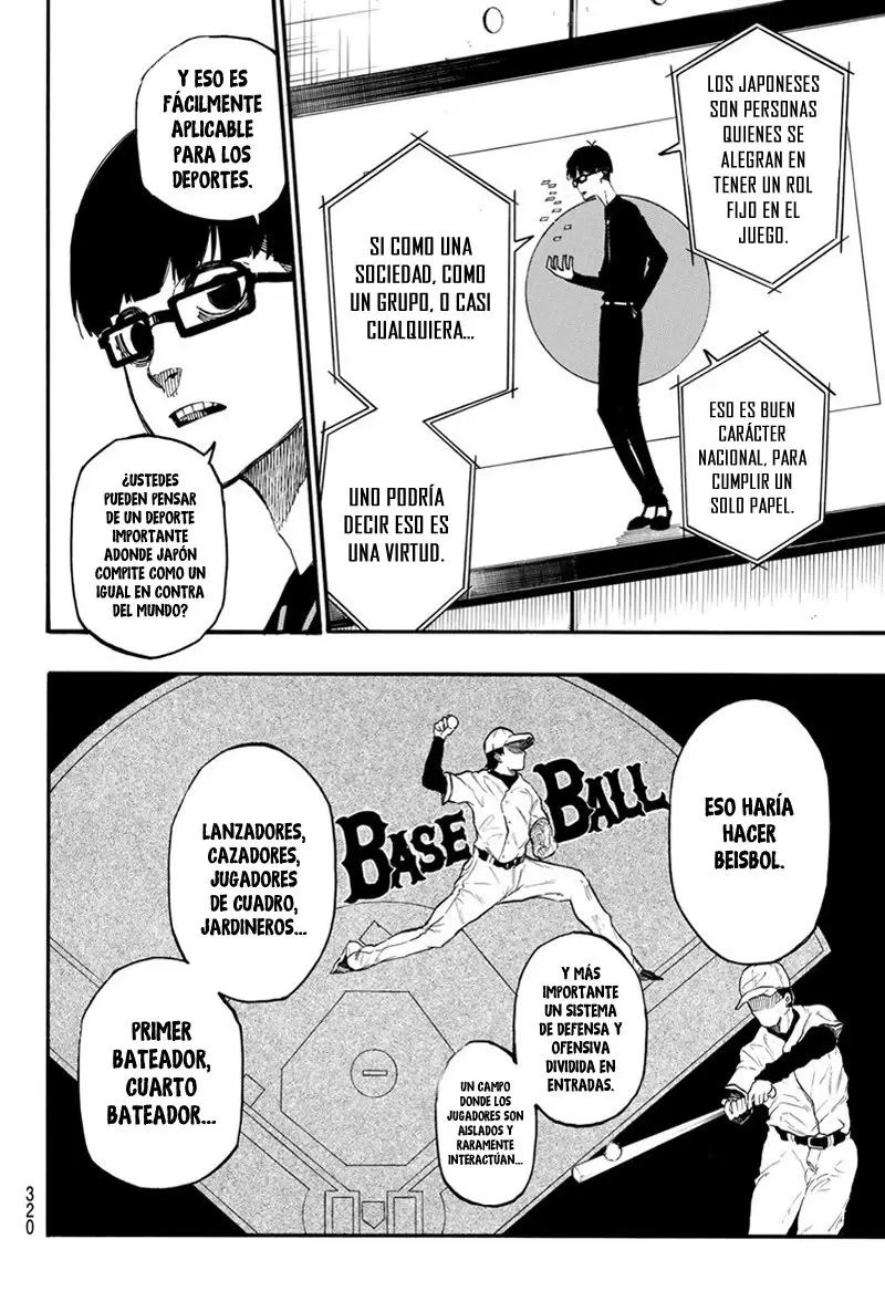 Página 13 — Blue Lock Capítulo 8