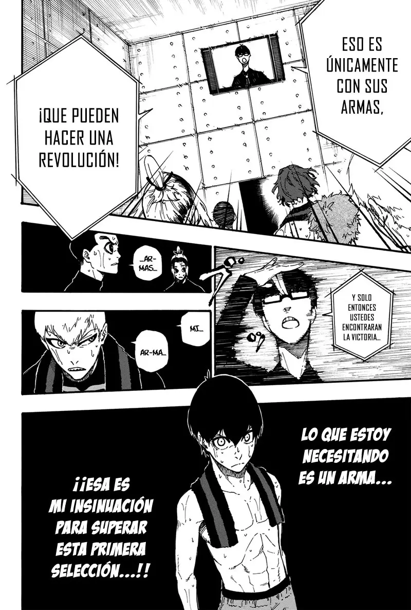 Página 17 — Blue Lock Capítulo 8