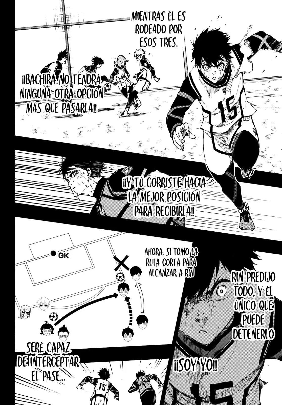Página 3 — Blue Lock Capítulo 85