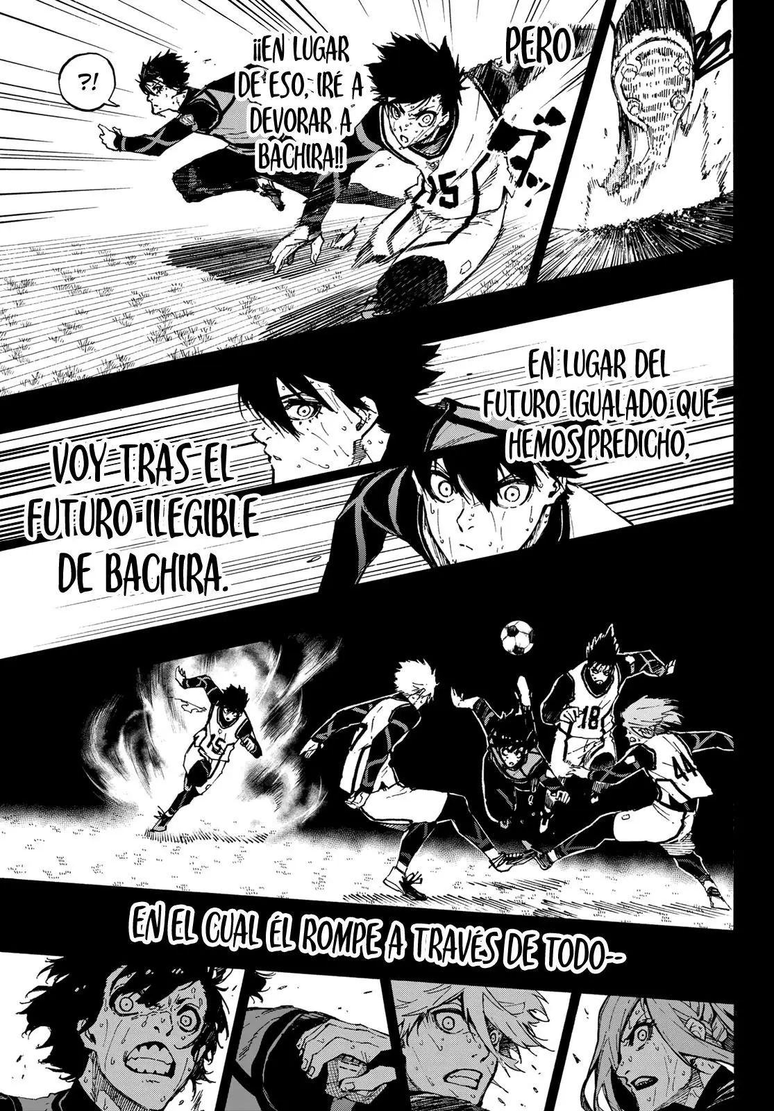 Página 4 — Blue Lock Capítulo 85