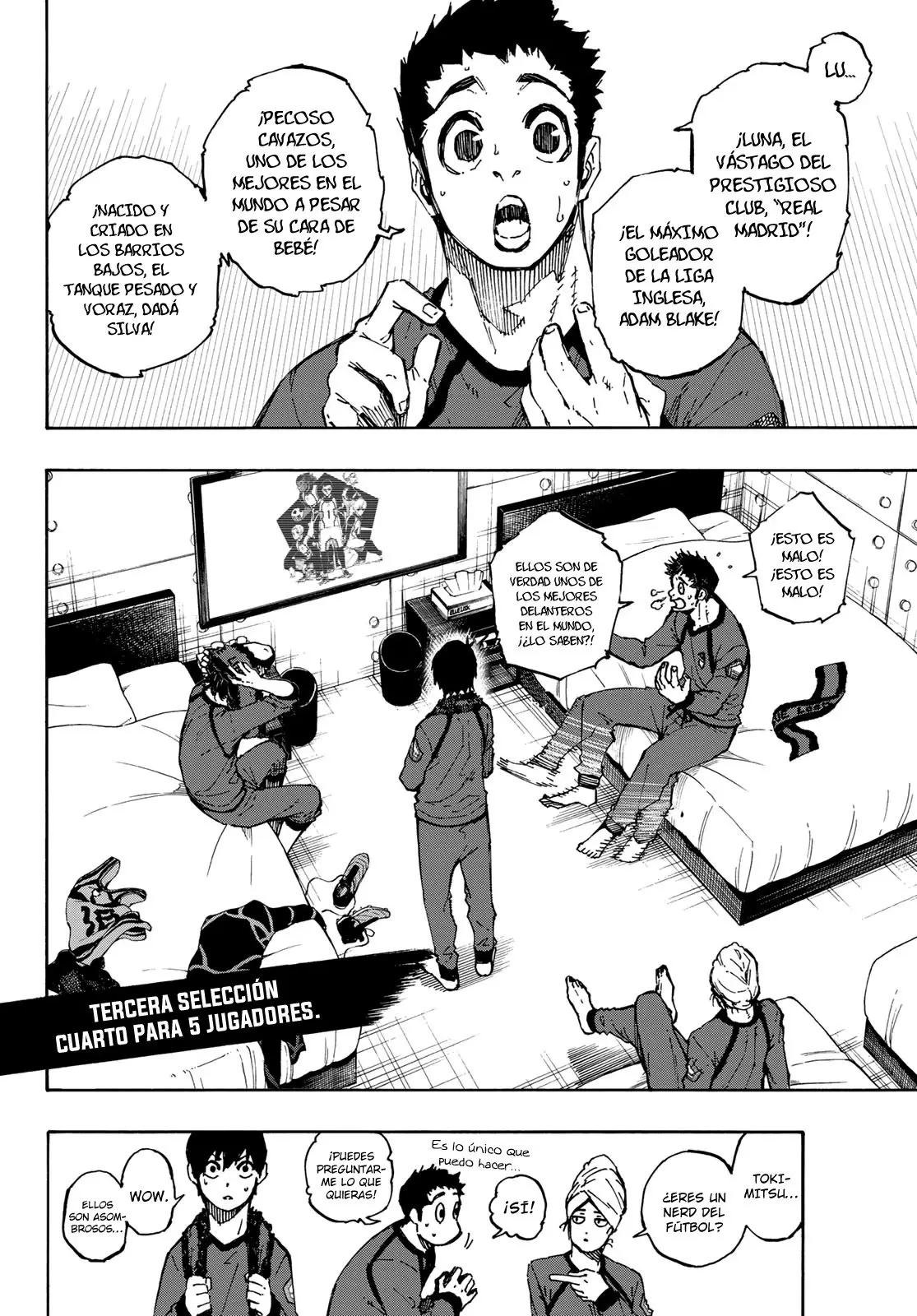 Página 3 — Blue Lock Capítulo 88