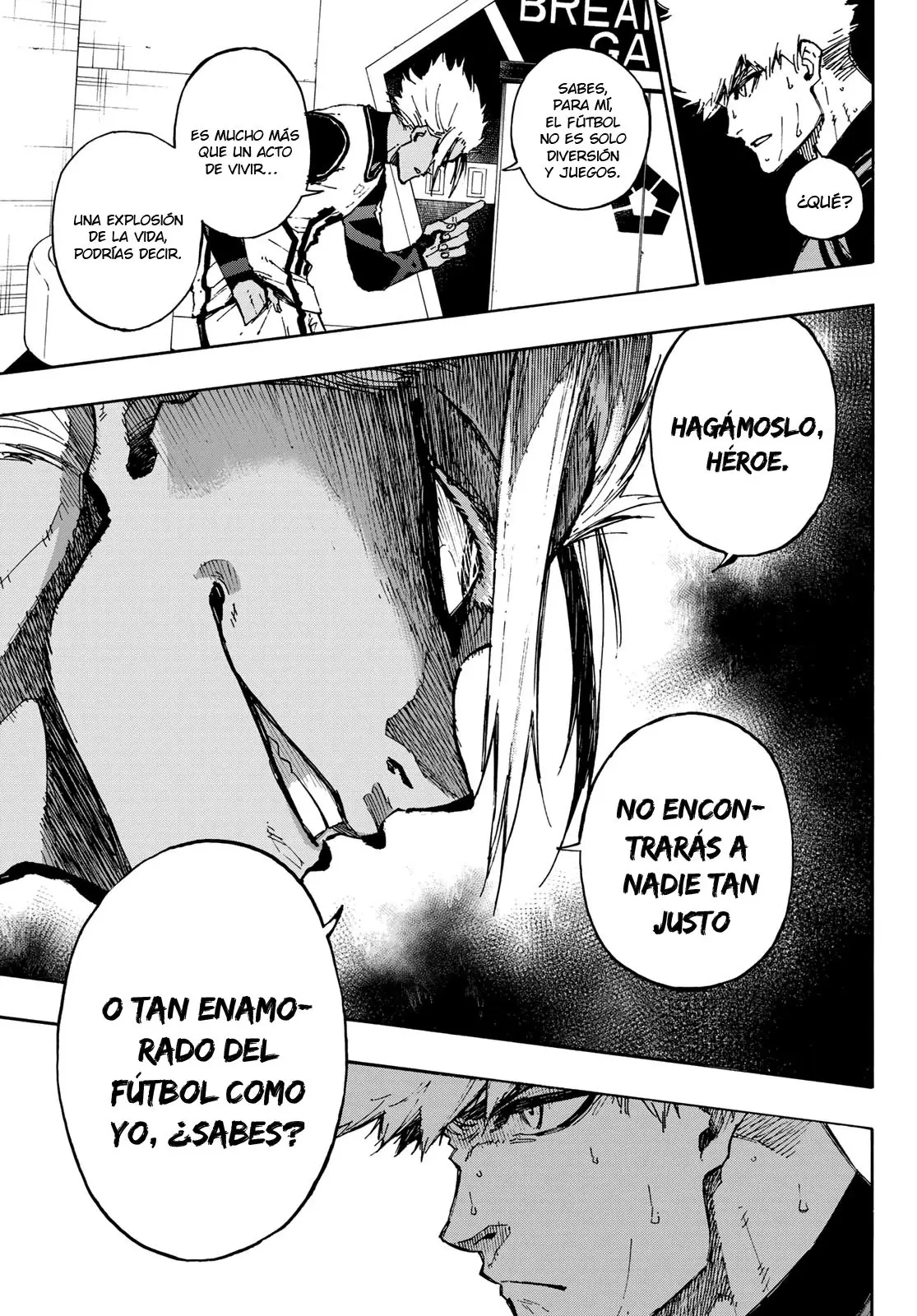 Página 4 — Blue Lock Capítulo 89