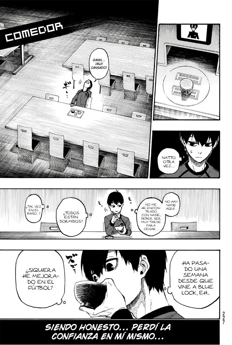Página 6 — Blue Lock Capítulo 9