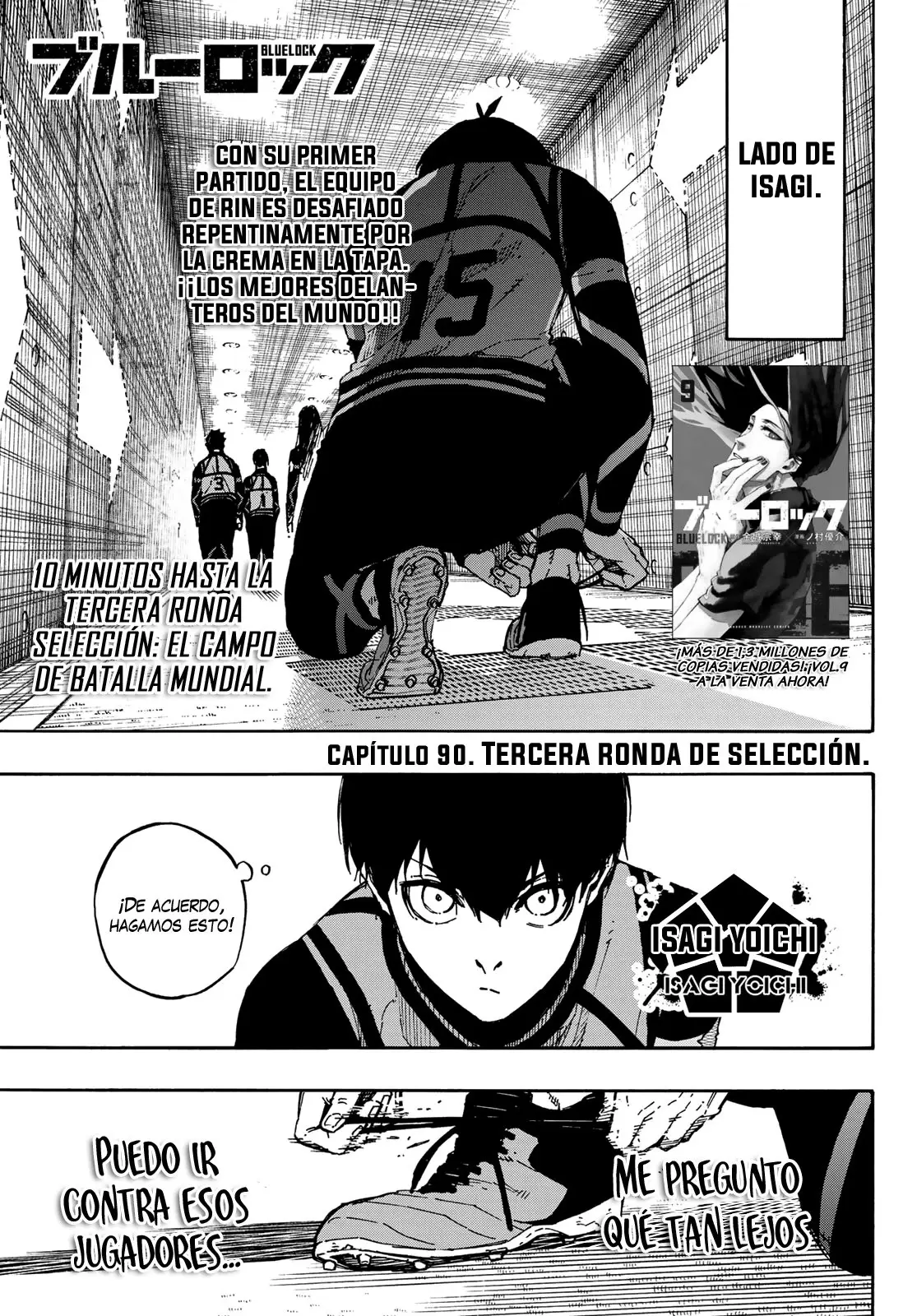 Página 2 — Blue Lock Capítulo 90