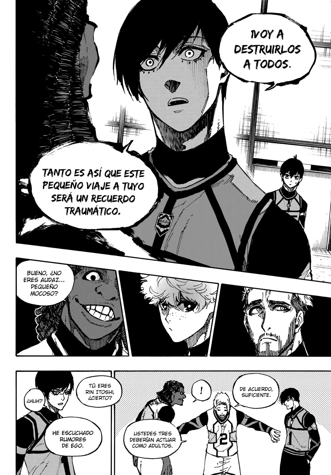 Página 9 — Blue Lock Capítulo 90
