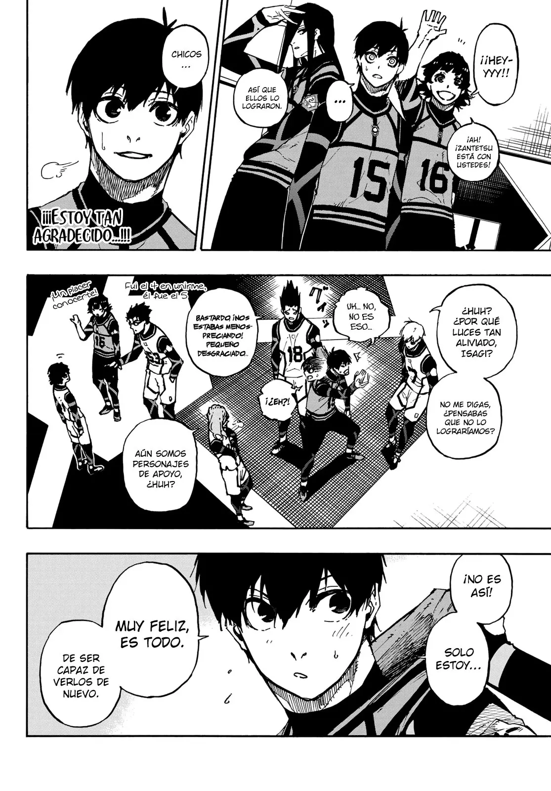 Página 10 — Blue Lock Capítulo 93