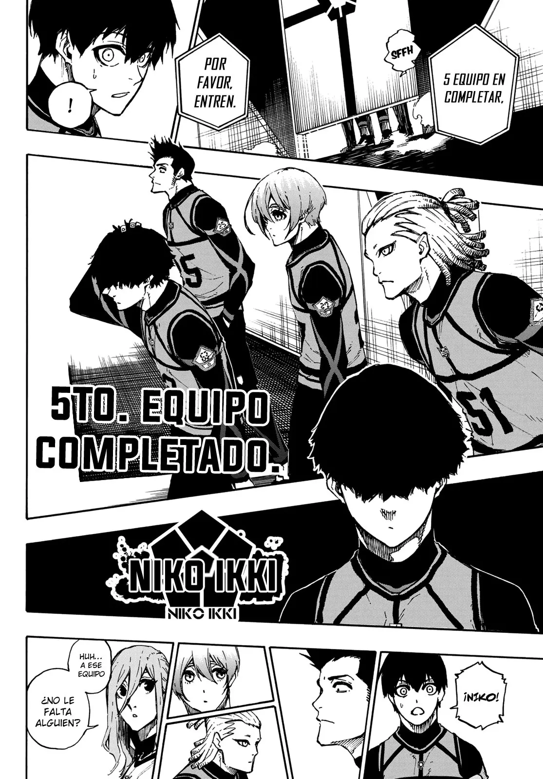 Página 14 — Blue Lock Capítulo 93