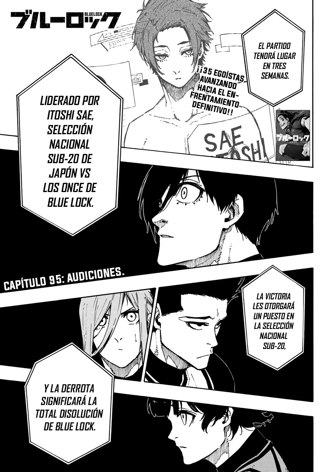 Página 5 — Blue Lock Capítulo 95