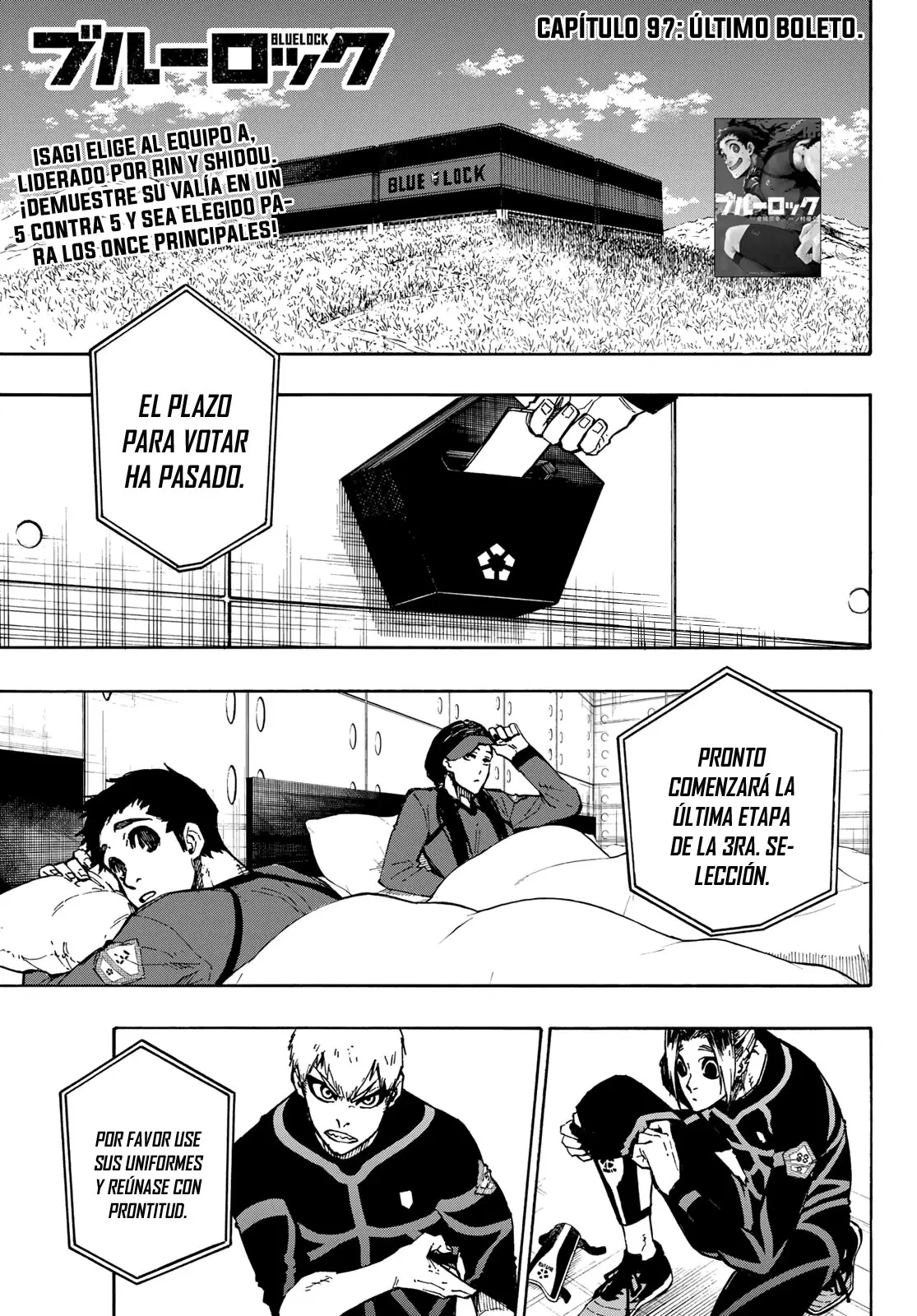 Página 2 — Blue Lock Capítulo 97