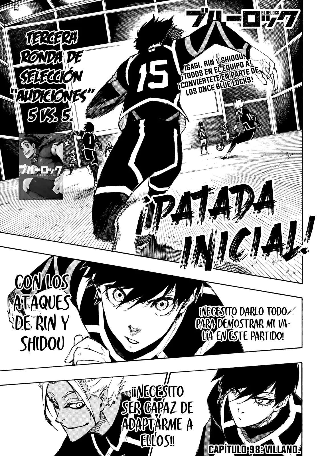 Página 2 — Blue Lock Capítulo 98