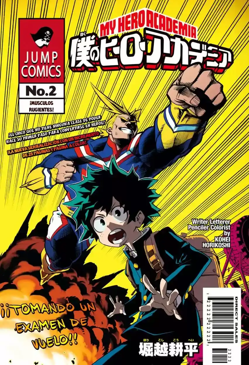 Página 2 — Boku no Hero Academia Capítulo 2