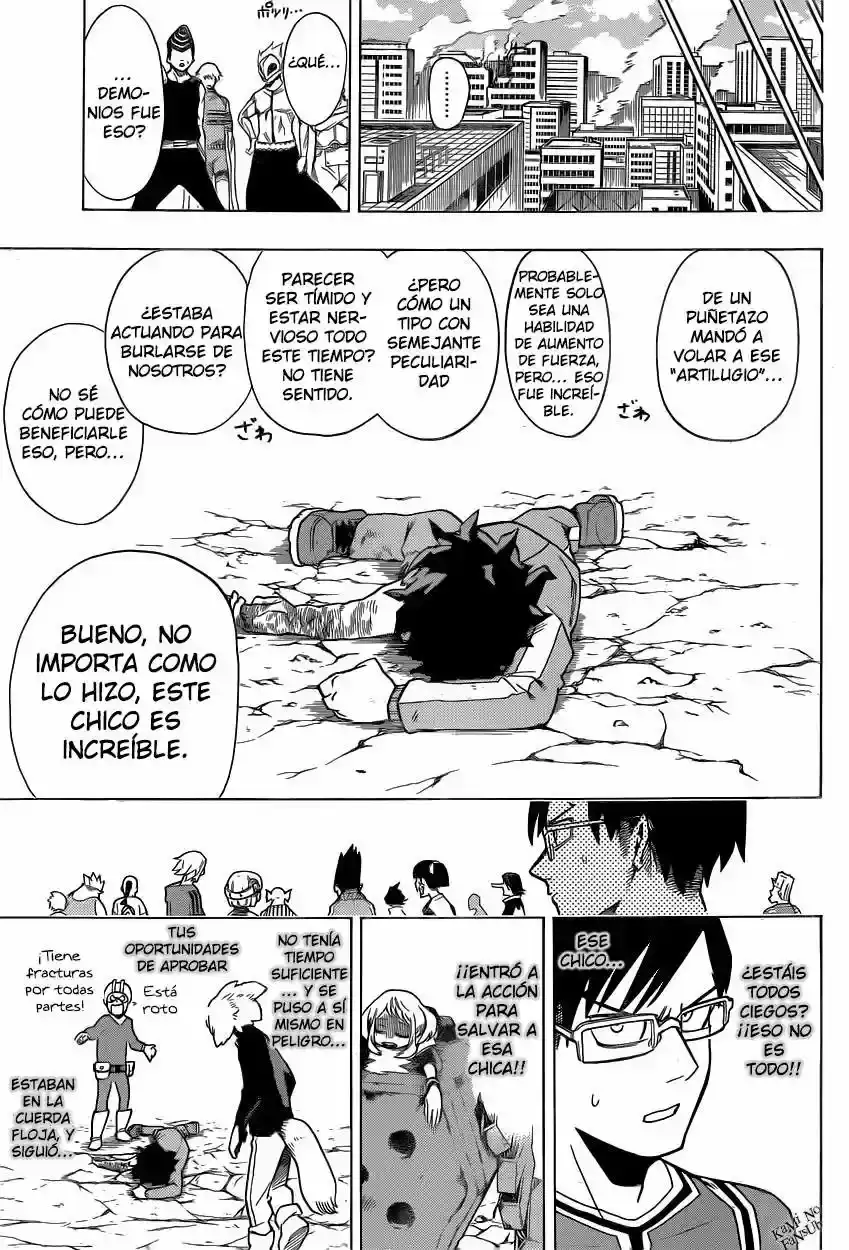 Página 8 — Boku no Hero Academia Capítulo 4