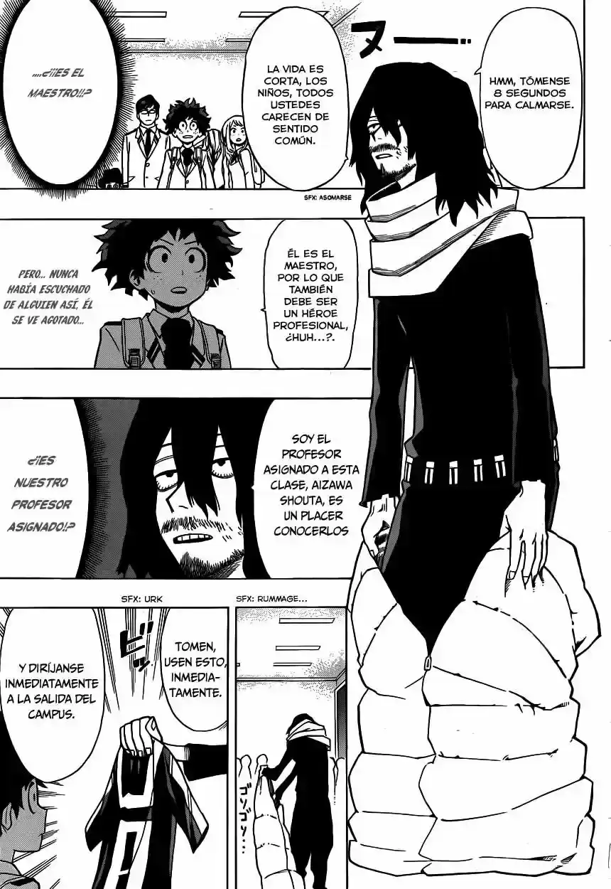 Página 14 — Boku no Hero Academia Capítulo 5