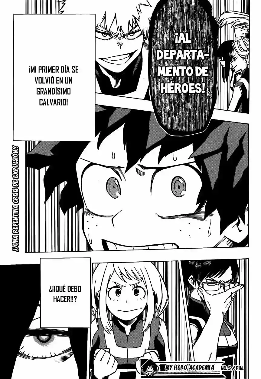 Página 20 — Boku no Hero Academia Capítulo 5