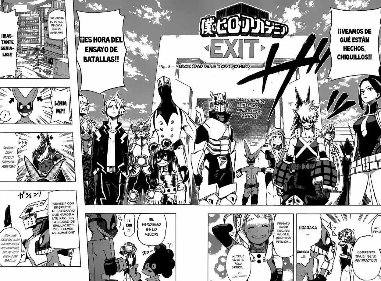 Página 5 — Boku no Hero Academia Capítulo 8