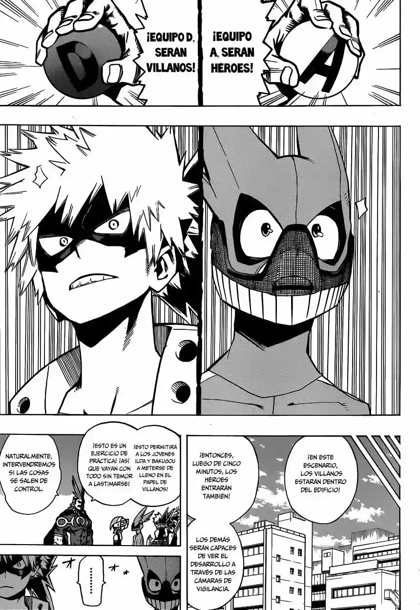 Página 9 — Boku no Hero Academia Capítulo 8