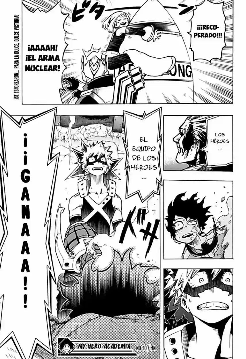 Página 40 — Boku no Hero Academia Capítulo 10