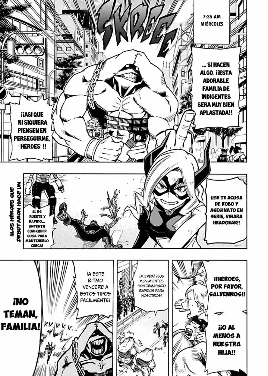 Página 3 — Boku no Hero Academia Capítulo 13