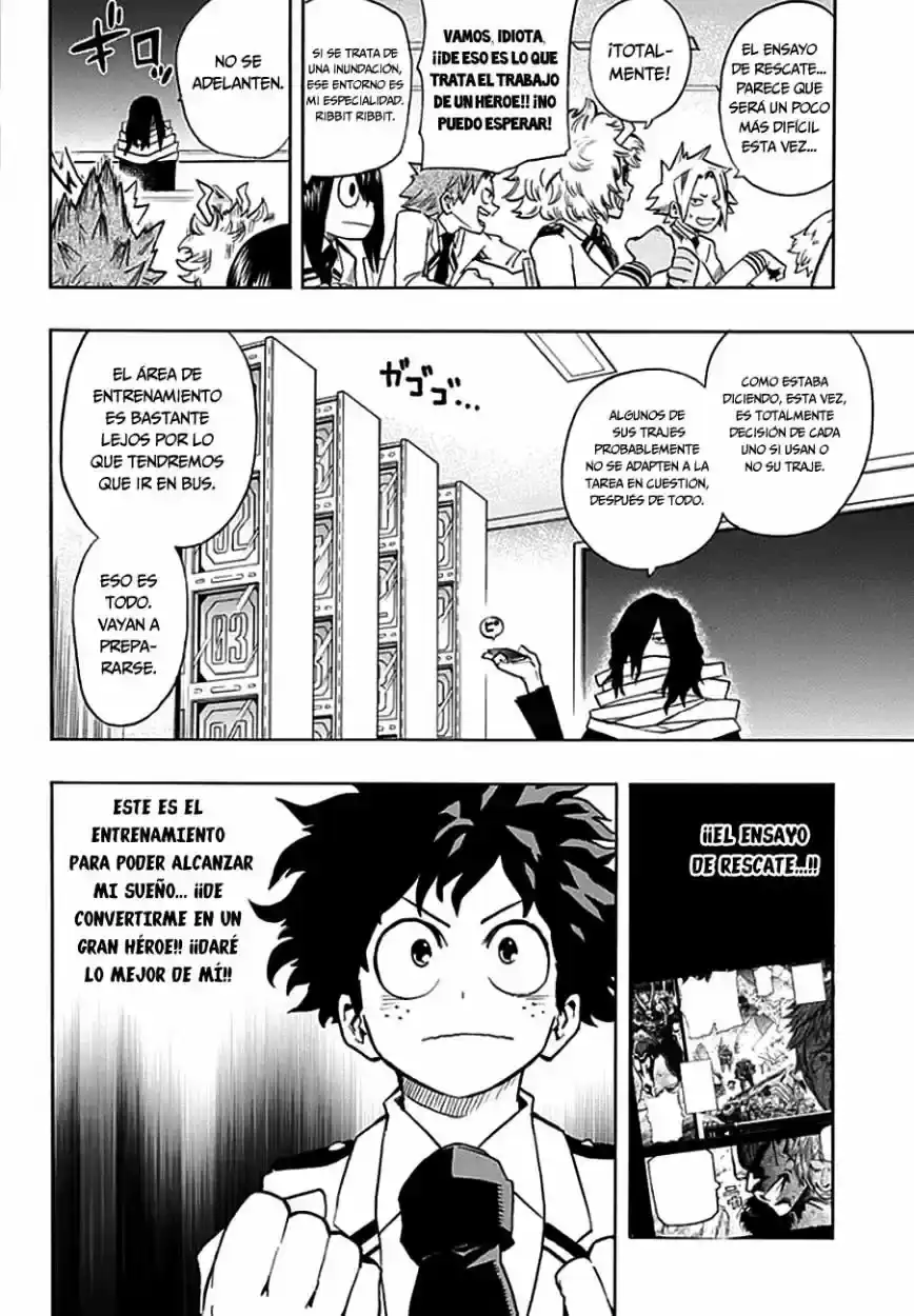 Página 8 — Boku no Hero Academia Capítulo 13
