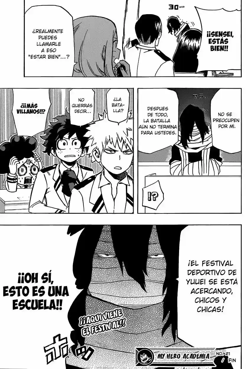Página 38 — Boku no Hero Academia Capítulo 21